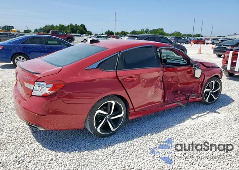 2021 Honda Accord Sport из США, поврежденный, VIN 1HGCV1F37MA081893